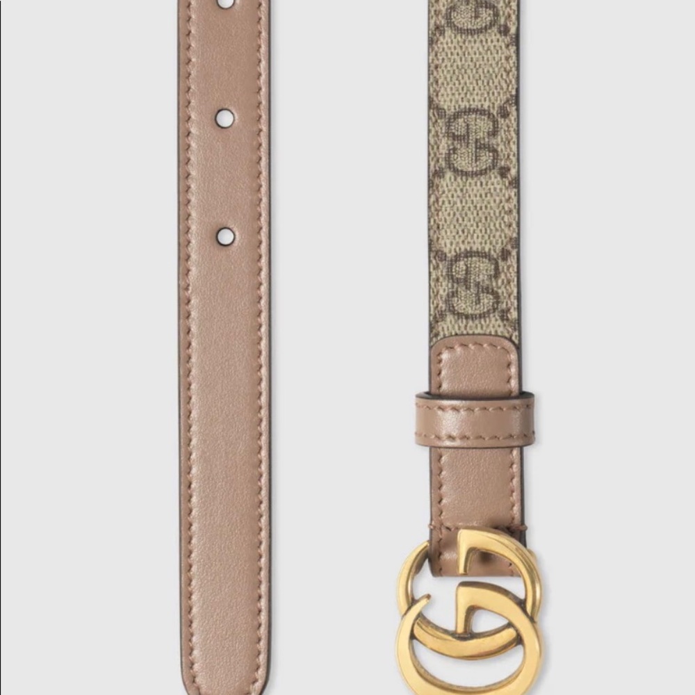 AUTHENTIC Gucci Marmont Thin Belt - Picture 4 of 10